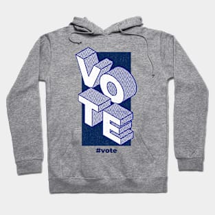 Vote Blue Democrat Hoodie